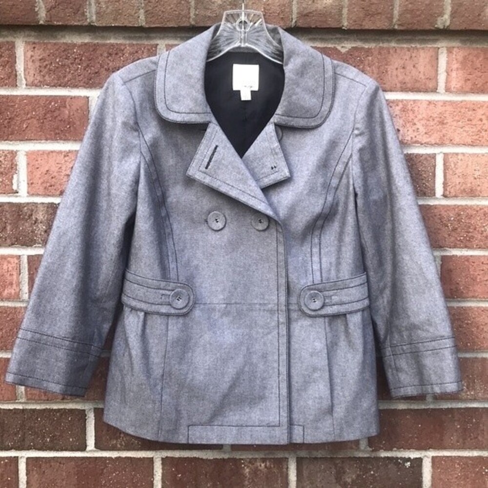 Halogen Jacket Cropped Blazer Sz Small - image 1